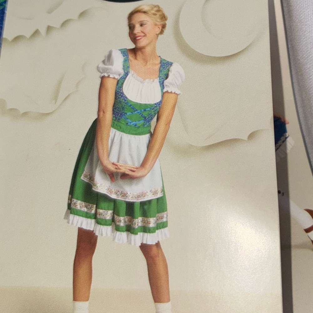 Hyde & Ekk Octoberfest | Halloween Dirndl Women's Dress  Sz:12/14 NWT